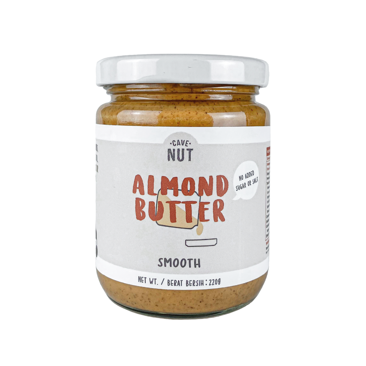 Smooth Almond Butter 220g