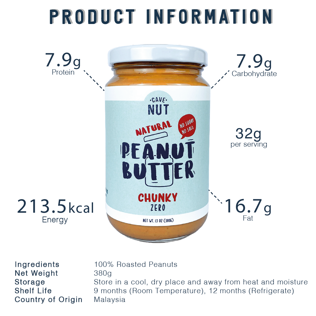 Chunky Peanut Butter Zero 380g
