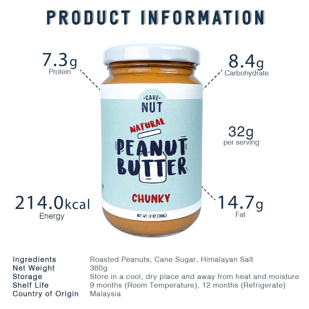 Chunky Peanut Butter 380g
