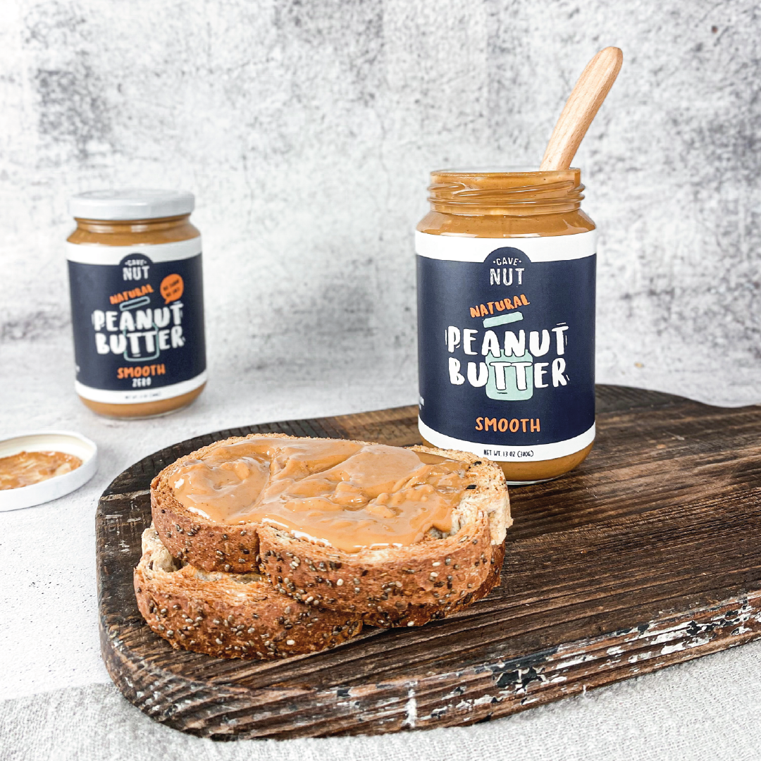 CaveNut Smooth Peanut Butter 380g