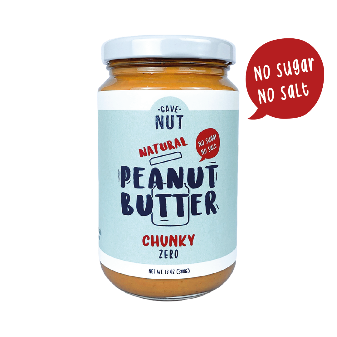 Chunky Zero Peanut Butter (No Sugar and salt added)