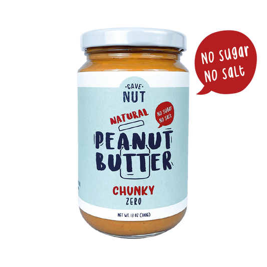 Chunky Zero Peanut Butter (No Sugar and salt added)